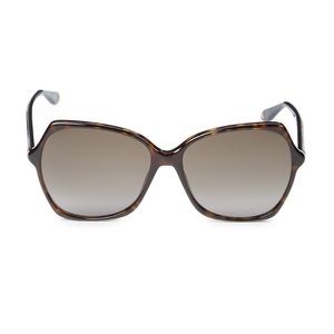Givenchy Havana Square Sunglasses